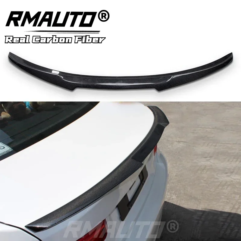 RMAUTO Real Carbon Fiber M Style Car Rear Trunk Wing For BMW F10 F11 F18 5 Series M5 2010-2017 Rear Wing Spoiler Lip Body Kit 
RMAUTO Real Carbon Fiber M Style Car Rear Trunk Wing For BMW F10 F11 F18 5 Series M5 2010-2017 Rear Wing Spoiler Lip Body Kit