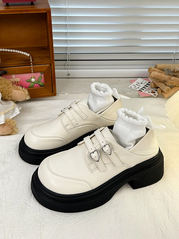 Мягкие женские туфли в британском стиле, Осенние лоферы с мехом, оксфорды, повседневные женские кроссовки, универсальные с круглым носком и закрытым носком, Modis Fl 
Мягкие женские туфли в британском стиле, Осенние лоферы с мехом, оксфорды, повседневные женские кроссовки, универсальные с круглым носком и закрытым носком, Modis Fl