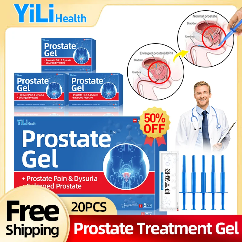 Prostate Treatment Prostatitis Therapy Medical Gel Kidney Care for Urethritis Frequent Urination 10/20pcs Prostatic Medicine
Prostate Treatment Prostatitis Therapy Medical Gel Kidney Care for Urethritis Frequent Urination 10/20pcs Prostatic Medicine