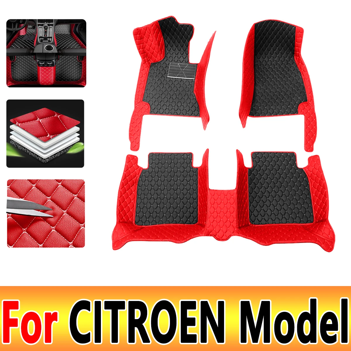 

Car Mats Floor For CITROEN Grand Caravan Charger SRT viper RAM 1500 Ram ProMaster Magnum Caliber Nitro Car Accessories