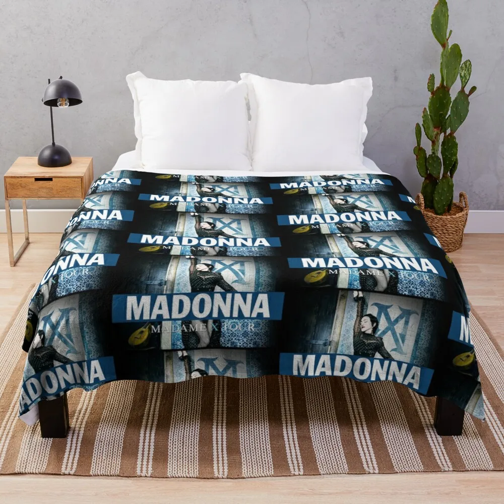 

Новинка Мадонна туристическое одеяло декоративные диваны меховые принадлежности для спальни роскошные большие одеяла