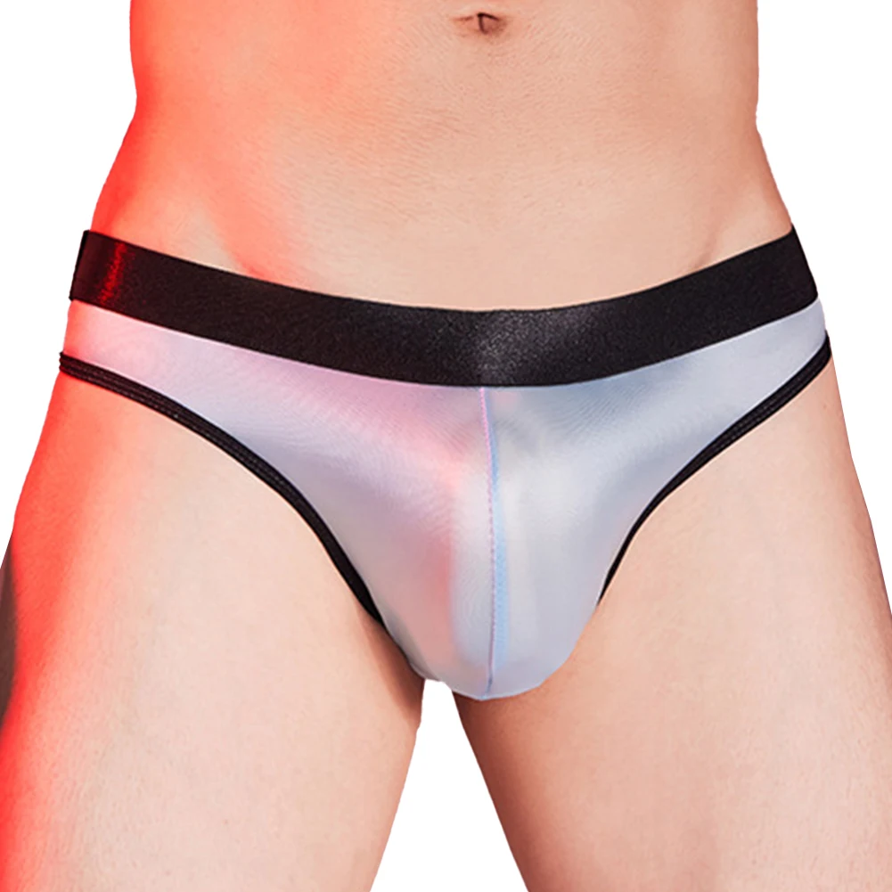 Men Sexy U Convex Pouch Briefs Oil Shiny Glossy Panties Smooth Comfortable Underpants Patchwork Underwear High Stretch Knickers
Men Sexy U Convex Pouch Briefs Oil Shiny Glossy Panties Smooth Comfortable Underpants Patchwork Underwear High Stretch Knickers