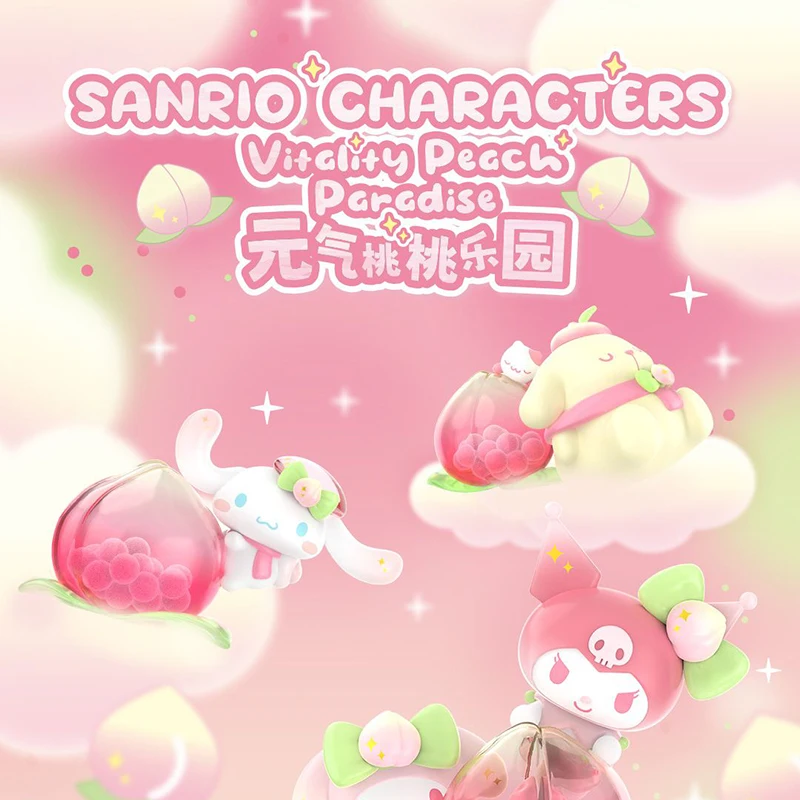 Милая Sanrio Vitality серии персиковый рай Hello Kitty My Melody Kuromi Cinnamoroll фигурные украшения
Милая Sanrio Vitality серии персиковый рай Hello Kitty My Melody Kuromi Cinnamoroll фигурные украшения