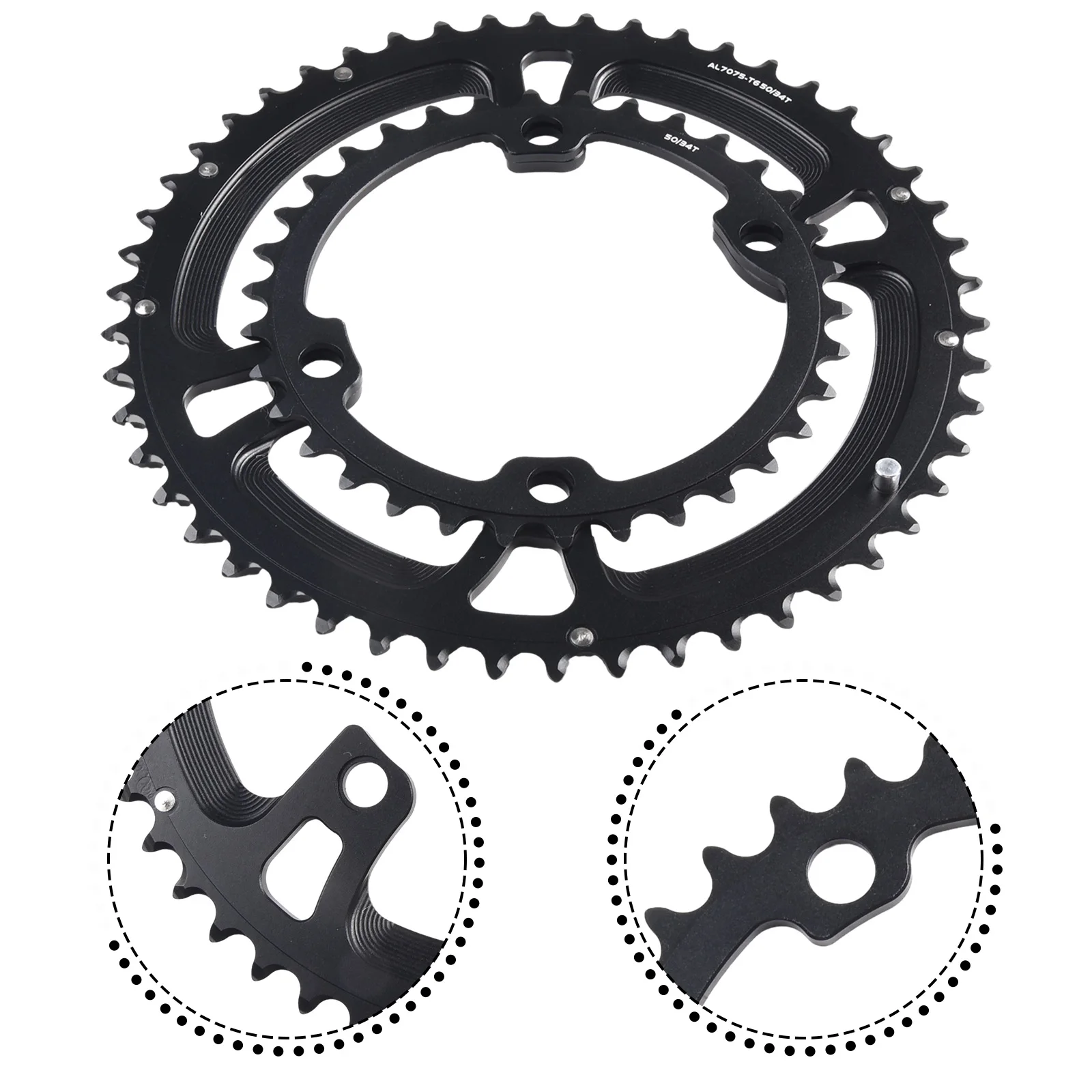 Асимметричная дорожная звезда для Shimano 105 R7000 R8000 DA9100 53 39T 110BCD11111111111111111111111111111111111111111111111111111
Асимметричная дорожная звезда для Shimano 105 R7000 R8000 DA9100 53 39T 110BCD11111111111111111111111111111111111111111111111111111