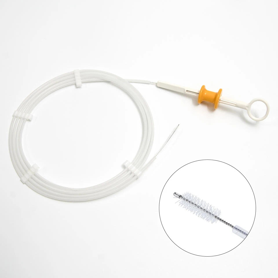 FoiNoe Medical Instrument Medical-use Nylon-Head Cell Cytoloty Brush Cytology Brush With O Shape Endoscopic Surgical Consumables
FoiNoe Medical Instrument Medical-use Nylon-Head Cell Cytoloty Brush Cytology Brush With O Shape Endoscopic Surgical Consumables