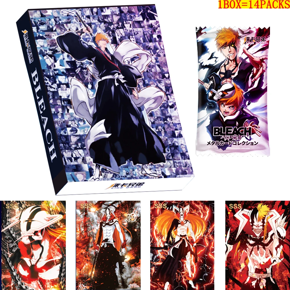 Bleach Series Cards Millennium Bloody Battle Chapter Limited Rare Trading Collection Flash Cards Children's Birthday Gifts Toys
Bleach Series Cards Millennium Bloody Battle Chapter Limited Rare Trading Collection Flash Cards Children's Birthday Gifts Toys