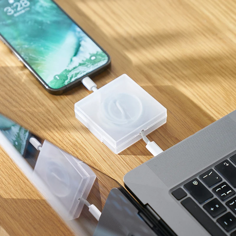 1PC Portable Transparent Cable Organizer Cord Management USB Cables Winder Charger Wire Storage Protector
1PC Portable Transparent Cable Organizer Cord Management USB Cables Winder Charger Wire Storage Protector
