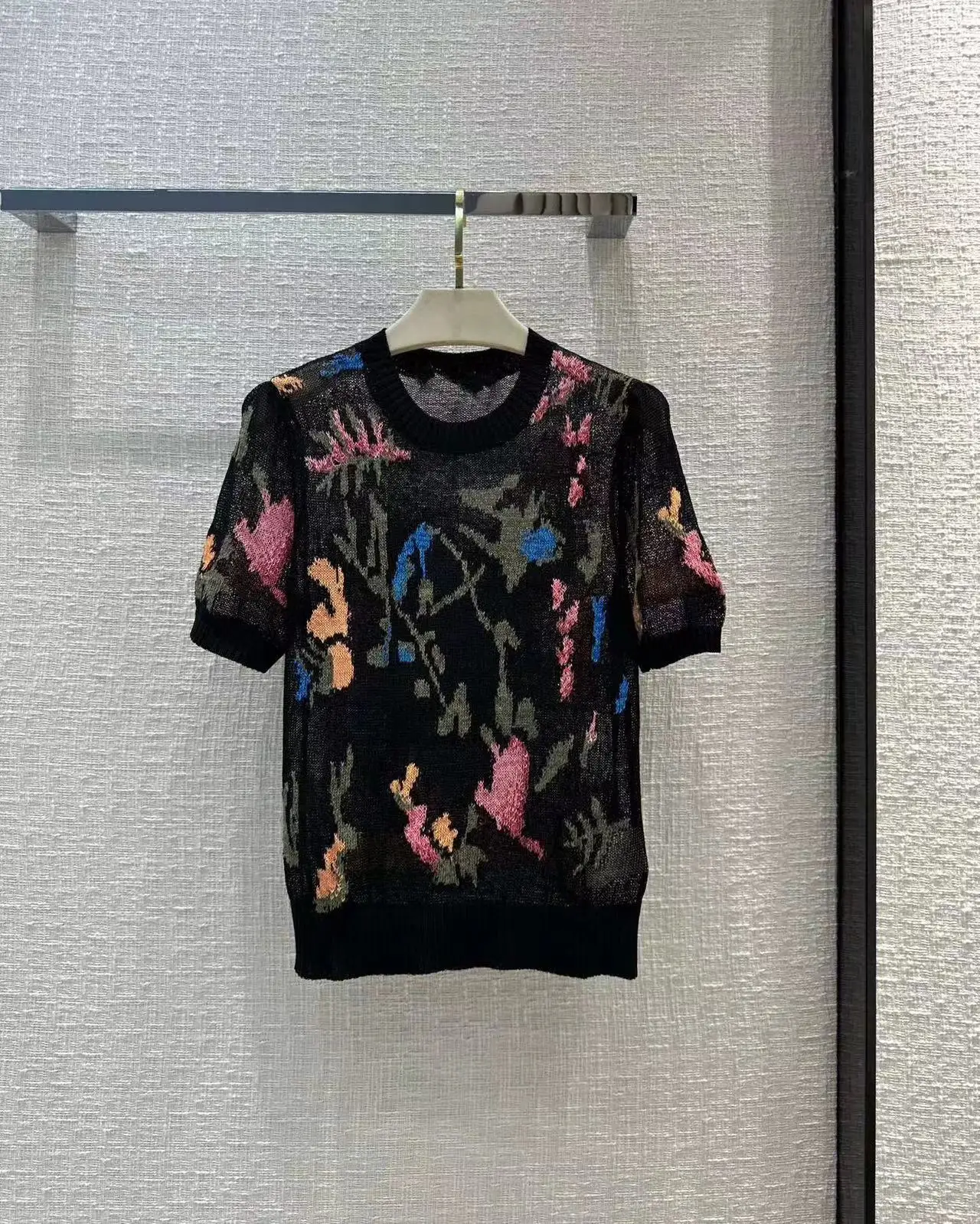 Fyion 2023 Summer Runway Women Knit T-shirts Vintage Short Sleeve Embroidery Fashion Casual Holiday Soft O-Neck Tees Tops
Fyion 2023 Summer Runway Women Knit T-shirts Vintage Short Sleeve Embroidery Fashion Casual Holiday Soft O-Neck Tees Tops