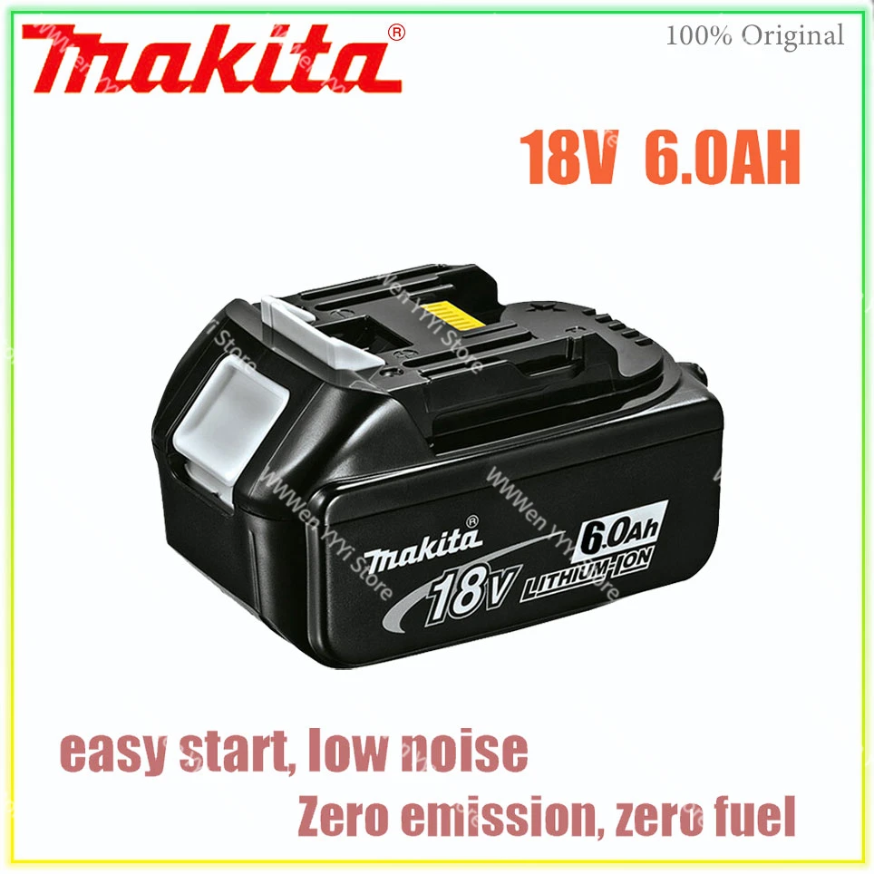 Makita Original 18V Makita 6000mAh Lithium ion Rechargeable Battery 18v drill Replacement Batteries BL1860 BL1830 BL1850 BL1860B
Makita Original 18V Makita 6000mAh Lithium ion Rechargeable Battery 18v drill Replacement Batteries BL1860 BL1830 BL1850 BL1860B