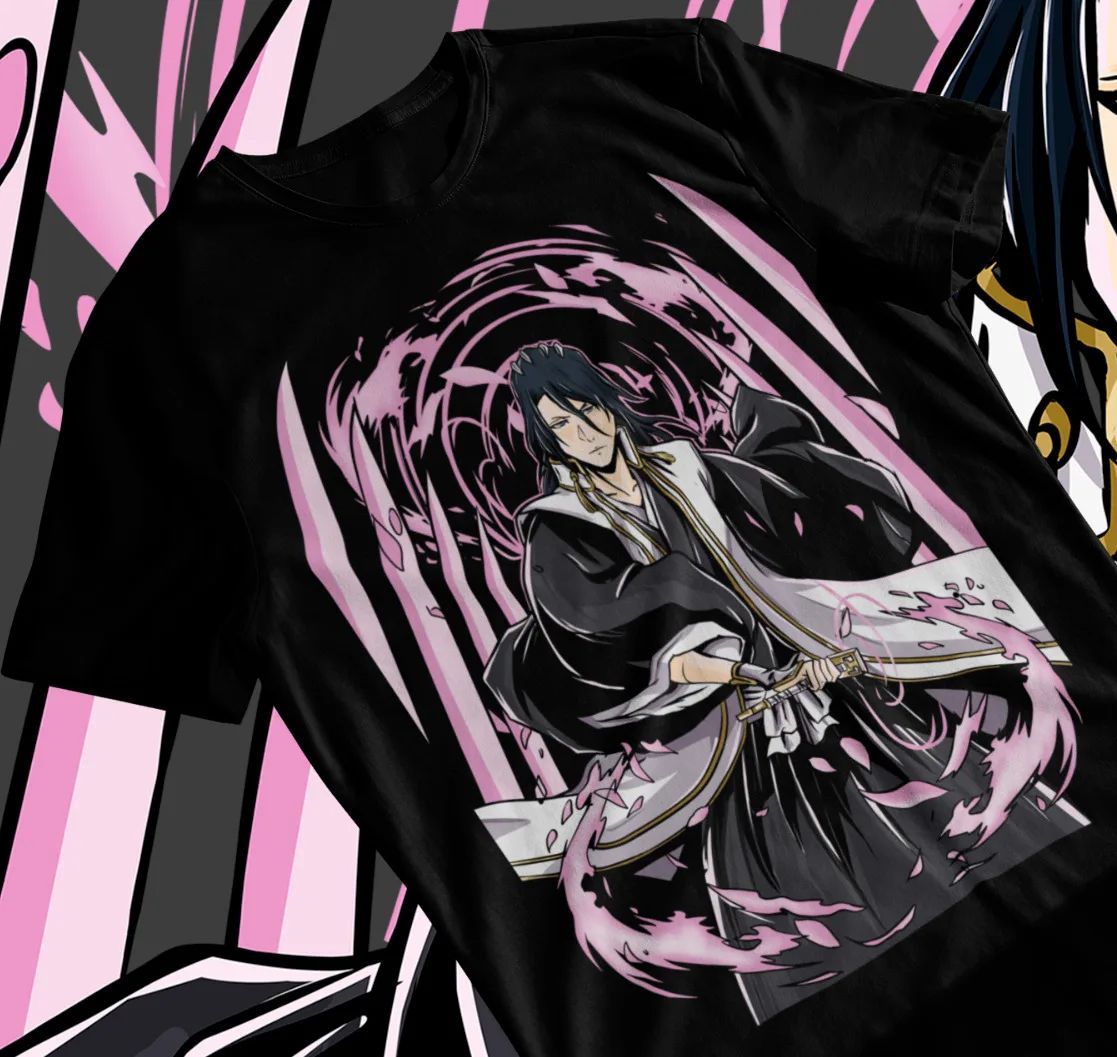 Футболка унисекс отбеливающая BYAKUYA BANKAI с рисунком манги в полоску, мягкая футболка
Футболка унисекс отбеливающая BYAKUYA BANKAI с рисунком манги в полоску, мягкая футболка