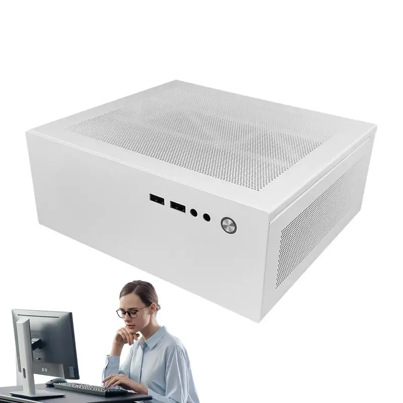 Computer PC Case Small Game Computer PC Case For Desk Chassis PC Case Computer Chassis With Tiny Design For Students Home Users
Computer PC Case Small Game Computer PC Case For Desk Chassis PC Case Computer Chassis With Tiny Design For Students Home Users