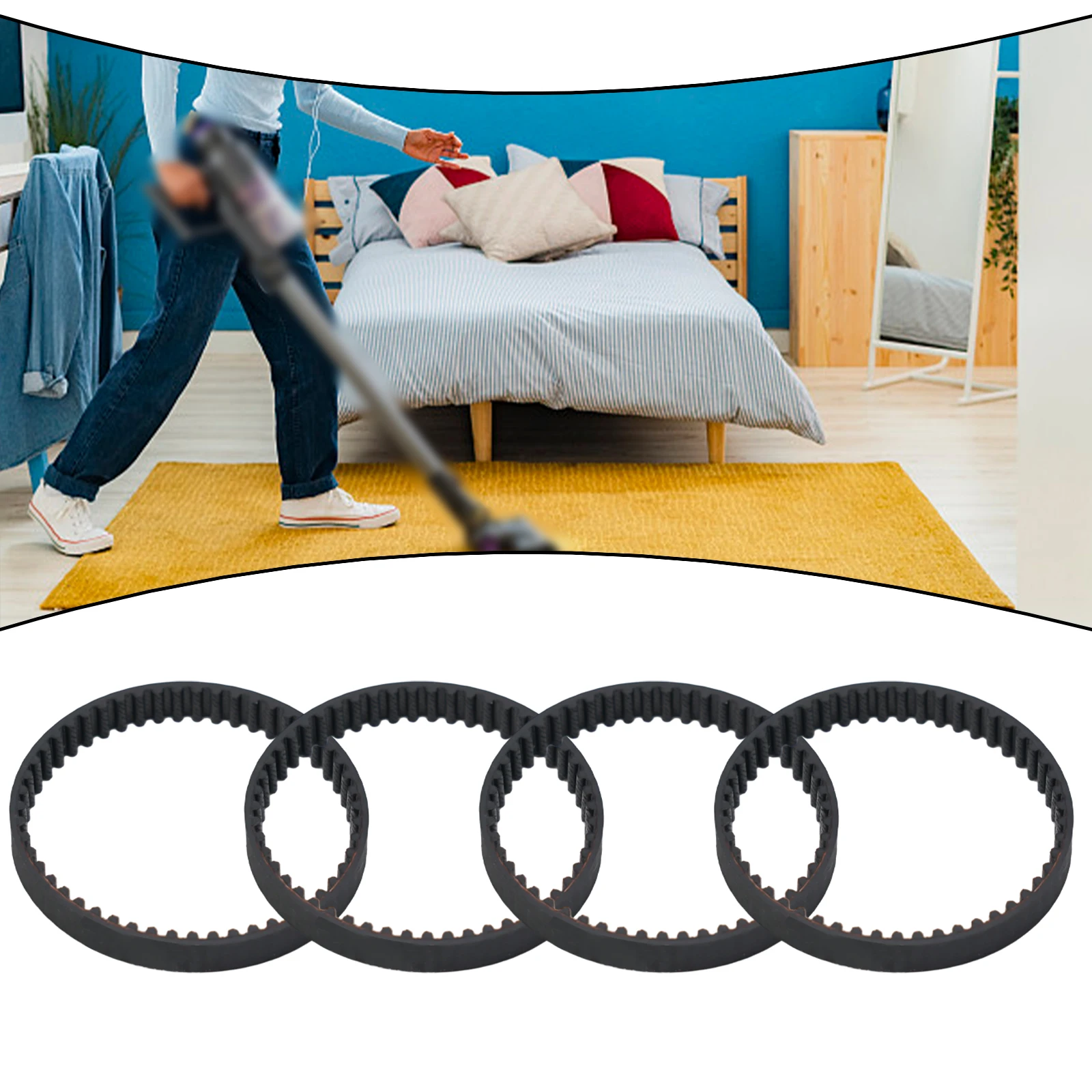 4PCS Vacuum Cleaner Belt Suitable For Shark HZ2000 LA502 LA500 LA455 Vacuum Cleaner Belt Accessories
4PCS Vacuum Cleaner Belt Suitable For Shark HZ2000 LA502 LA500 LA455 Vacuum Cleaner Belt Accessories