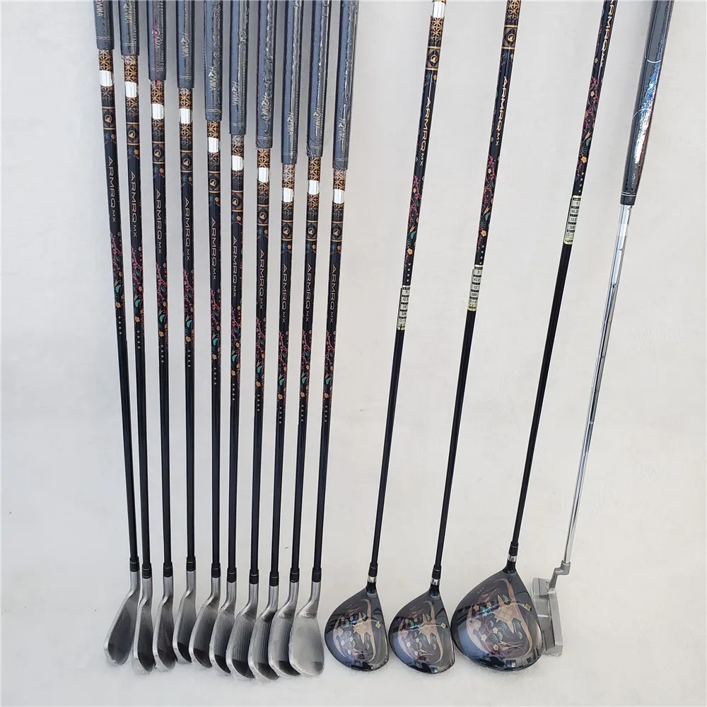 

Men 4 star s08 Golf Complete Setof Golf Club Set Driver + Fairway Wood + Irons + Putter (14Pcs) Graphite Shaft R/S