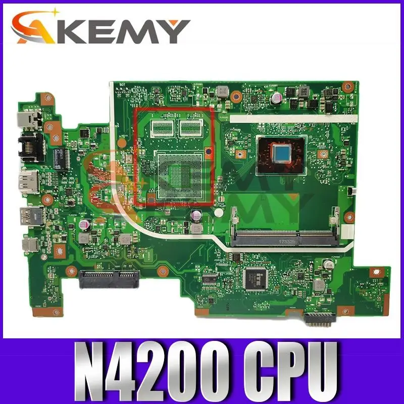 Akemy For ASUS Vivobook 17 X705MA X705M Laotop Mainboard X705MA Motherboard N4200 CPU Tested free shipping
Akemy For ASUS Vivobook 17 X705MA X705M Laotop Mainboard X705MA Motherboard N4200 CPU Tested free shipping