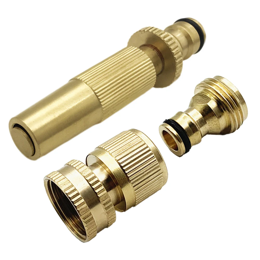 High-Quality Brass Garden Hose Nozzle Set With Thread Quick Connector For Garden Water Connectors Garden Supplies Tools
High-Quality Brass Garden Hose Nozzle Set With Thread Quick Connector For Garden Water Connectors Garden Supplies Tools