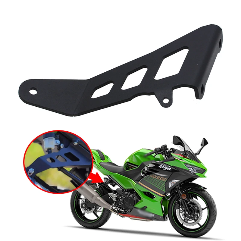 Motorcycle Exhaust Hanger Bracket Accessories Muffler Support For KAWASAKI Ninja400 Ninja 400 2018-2022 2019 2020 2021
Motorcycle Exhaust Hanger Bracket Accessories Muffler Support For KAWASAKI Ninja400 Ninja 400 2018-2022 2019 2020 2021