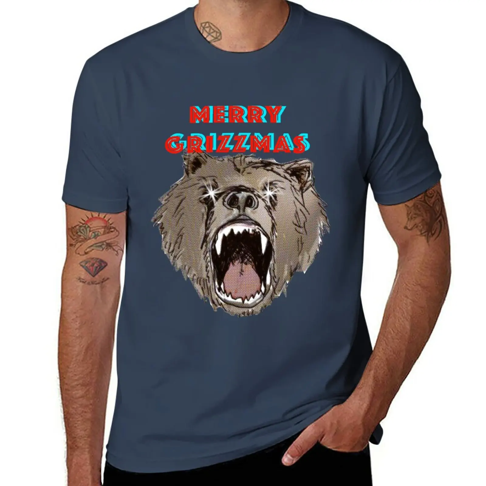 New Merry Grizzmas - I wish you a very beary christmas! T-Shirt heavyweight t shirts oversized t shirt men
New Merry Grizzmas - I wish you a very beary christmas! T-Shirt heavyweight t shirts oversized t shirt men