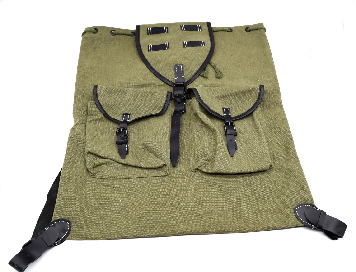 

WW2 German Army Heer Mountain Troops Canvas Rucksack Backpack Replica 　