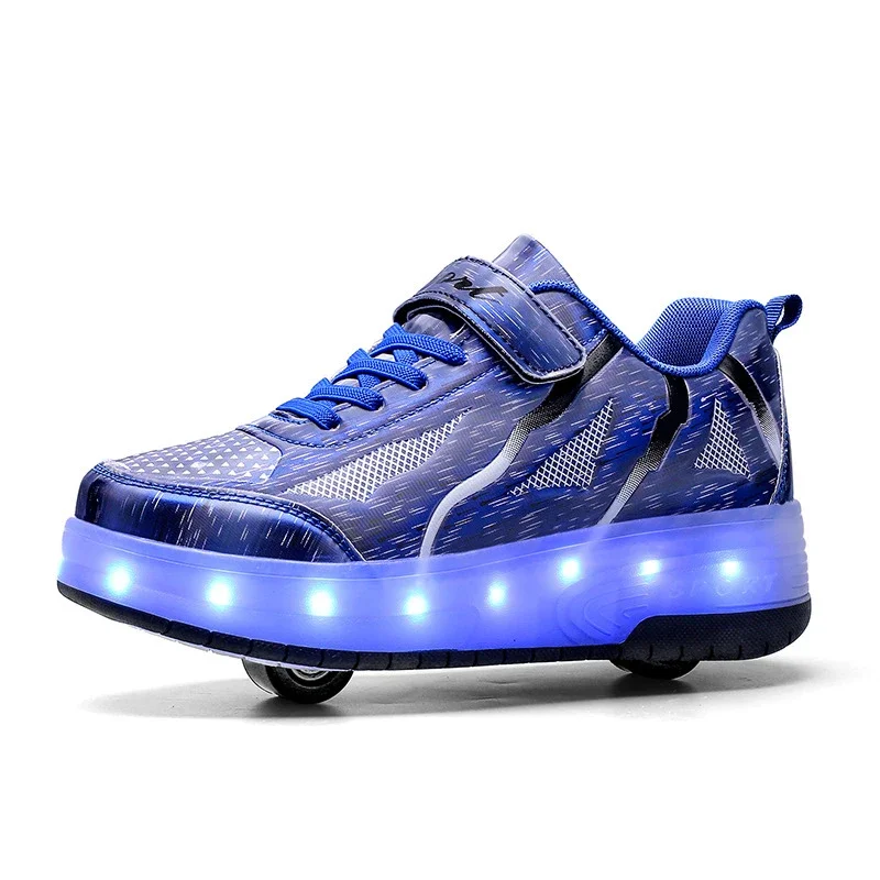 Kids Shoes with Wheels LED Light Shiny Roller Skates Shoes Kids Gifts Boys Girls The Best Gift for Party Birthday Christmas Day
Kids Shoes with Wheels LED Light Shiny Roller Skates Shoes Kids Gifts Boys Girls The Best Gift for Party Birthday Christmas Day