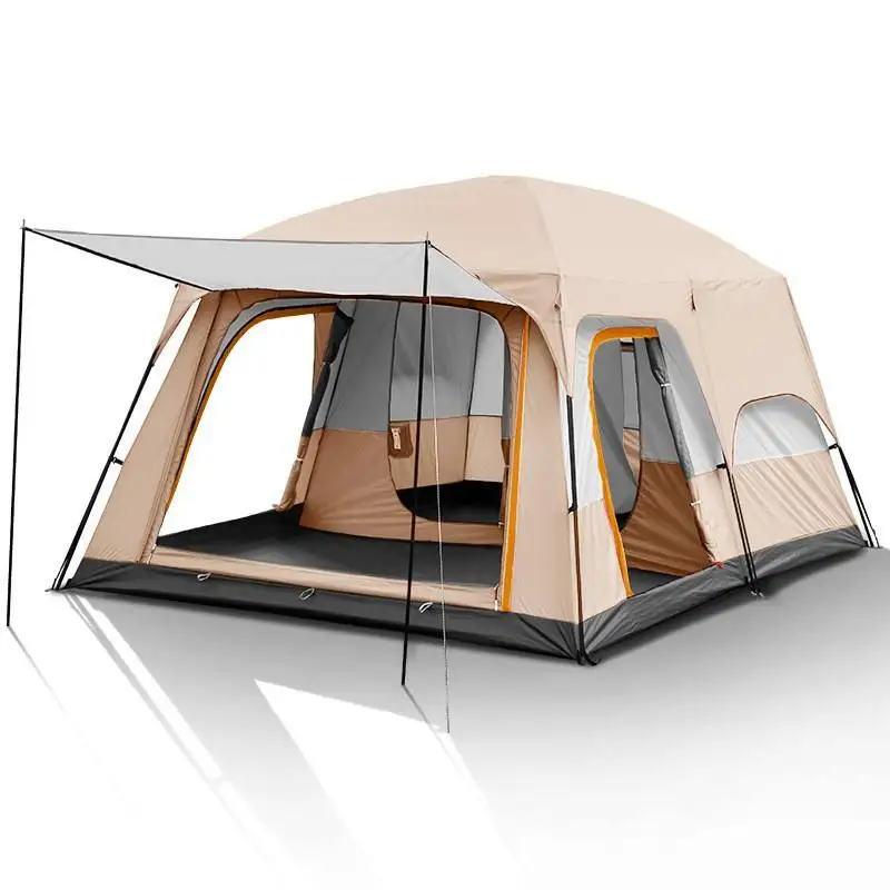 Outdoor Waterproof house Tents Camping Oxford Tent Family Party Glamping Tent For 5-8 Persons for Picnic,Hiking
Outdoor Waterproof house Tents Camping Oxford Tent Family Party Glamping Tent For 5-8 Persons for Picnic,Hiking
