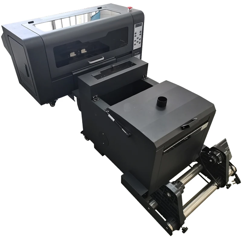 

White Ink Stirring System 30Cm Dtf Printer Inkjet Tshirt Printing Machine Powder Oven Shaker Dual Xp600 A3 Dtf