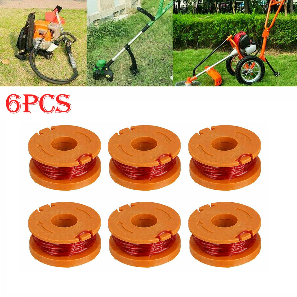 6 Pack For WORX WA0010 Replacement Spool For Grass Trimmer Lawn Mower Spool Line Garden Tool Accessories
6 Pack For WORX WA0010 Replacement Spool For Grass Trimmer Lawn Mower Spool Line Garden Tool Accessories