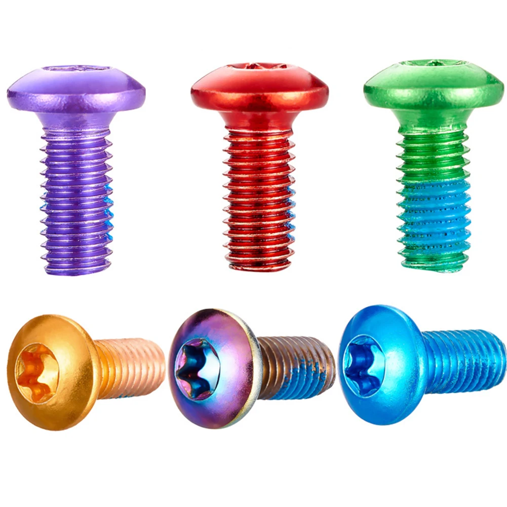 12PCS/Boxed M5x10mm MTB Bike Disc Brake Rotor Bolts T25 Torx Rotor Screws Disc Brake Rotors Mountain Bike
12PCS/Boxed M5x10mm MTB Bike Disc Brake Rotor Bolts T25 Torx Rotor Screws Disc Brake Rotors Mountain Bike