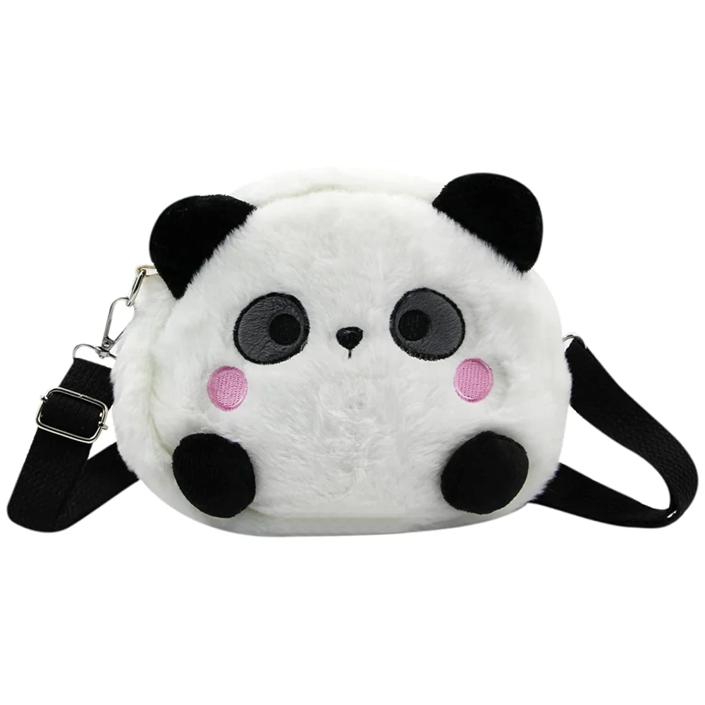 Cute Panda Plush Crossbody Purse Small Fluffy Satchel Shoulder Bag Messenger Bag Handbag Purse for Women Girl
Cute Panda Plush Crossbody Purse Small Fluffy Satchel Shoulder Bag Messenger Bag Handbag Purse for Women Girl