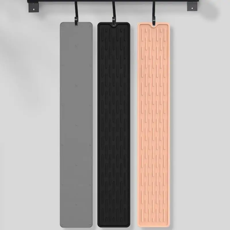 Sink Catcher Soft And Durable Hanging Hole Design Bar Drain Mat Grey Non-slip Drainage Mat Long Non-slip Mat Silicone Pad
Sink Catcher Soft And Durable Hanging Hole Design Bar Drain Mat Grey Non-slip Drainage Mat Long Non-slip Mat Silicone Pad