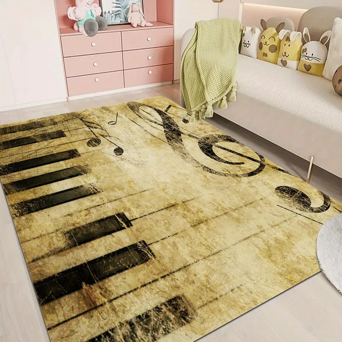Vintage Luxury Note Piano Print Rectangle Carpet Art Rug for Bedroom Living Room Soft Fluffy Bathroom Rug Nonslip Mat Home Decor
Vintage Luxury Note Piano Print Rectangle Carpet Art Rug for Bedroom Living Room Soft Fluffy Bathroom Rug Nonslip Mat Home Decor