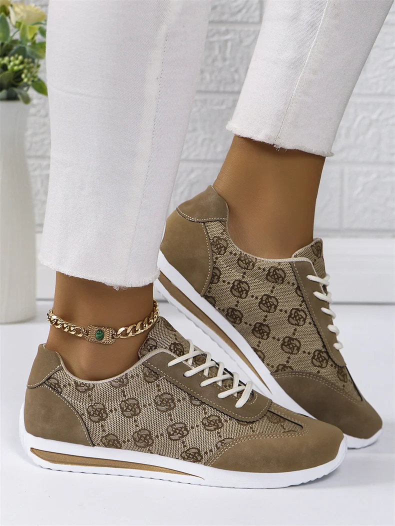 Autumn Sneakers Women Flat Casual Comfortable Shoes Fashion Versatile Lace Up Walking Women Shoes Zapatos De Mujer Tendencia 41 Autumn Sneakers Women Flat Casual Comfortable Shoes Fashion Versatile Lace Up Walking Women Shoes Zapatos De Mujer Tendencia 41