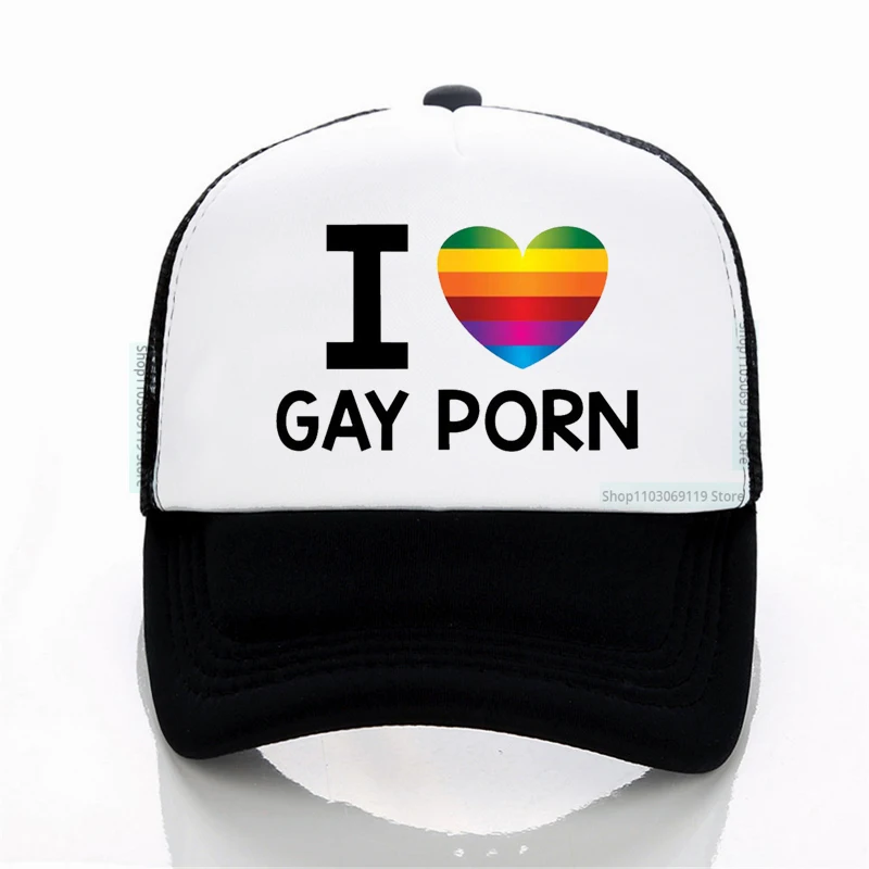 Забавная бейсболка I Love для геев и порно, модная шапка с графическим принтом в стиле хип-хоп, мужские и женские Регулируемые дышащие сетчатые Снэпбэк кепки
Забавная бейсболка I Love для геев и порно, модная шапка с графическим принтом в стиле хип-хоп, мужские и женские Регулируемые дышащие сетчатые Снэпбэк кепки