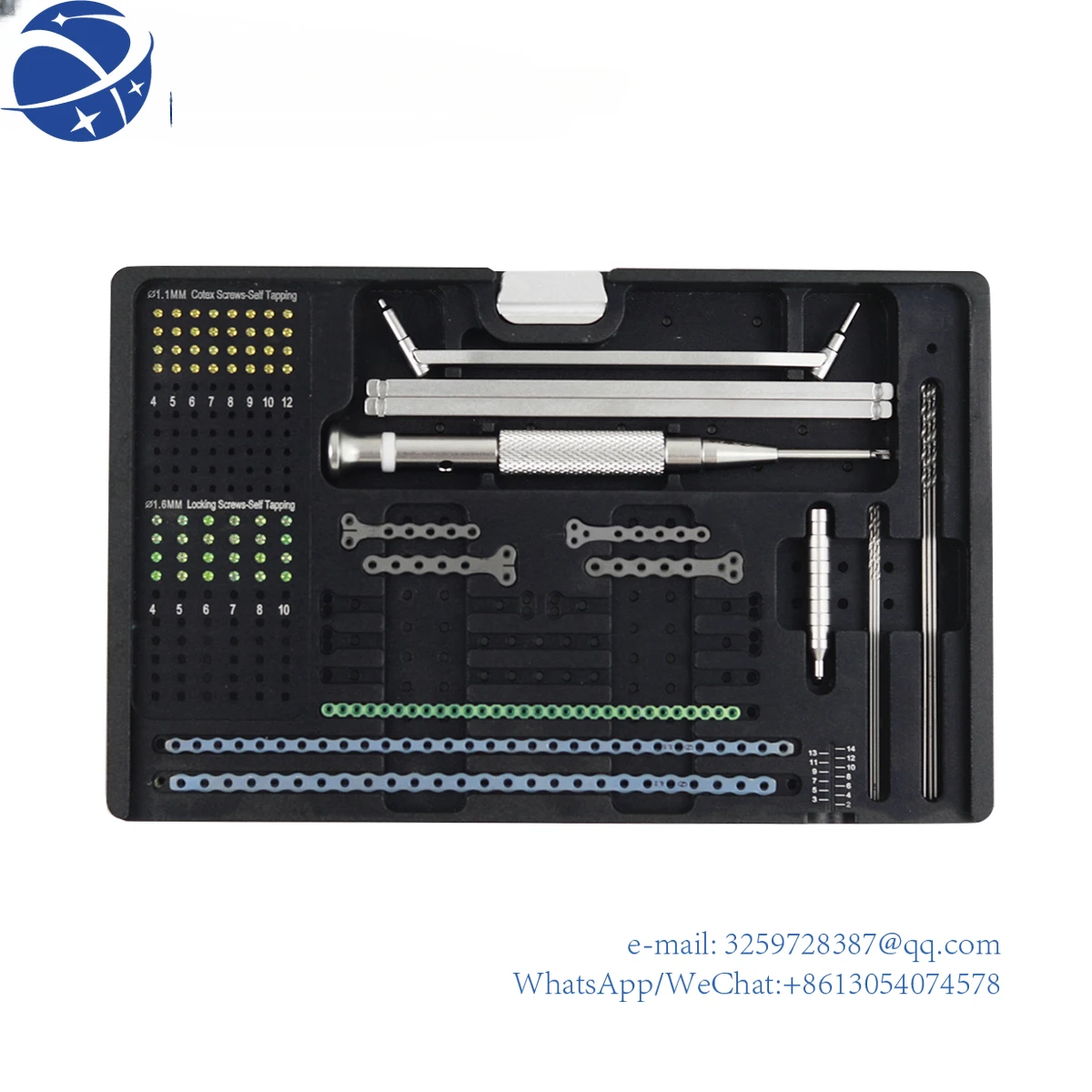 YYHC China Manufacturer Veterinary 1.6mm ALPS Animal Pet Bone Fracture Reconstruction Mini Locking Plate Instrument
YYHC China Manufacturer Veterinary 1.6mm ALPS Animal Pet Bone Fracture Reconstruction Mini Locking Plate Instrument