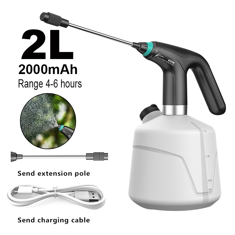 2L Irrigation Tools Agricultural Electric Spray Household Automatic Water Disinfection Garden
2L Irrigation Tools Agricultural Electric Spray Household Automatic Water Disinfection Garden