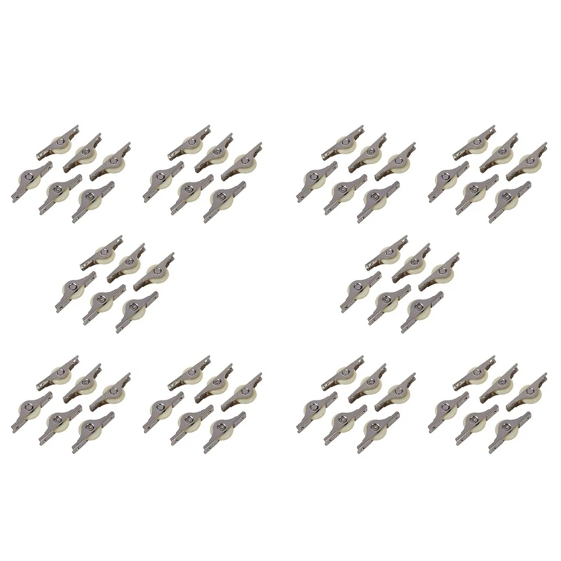 60PCS White Doors Window Single Nylon Sliding Roller Pulley Wheel 62Mm Length
60PCS White Doors Window Single Nylon Sliding Roller Pulley Wheel 62Mm Length