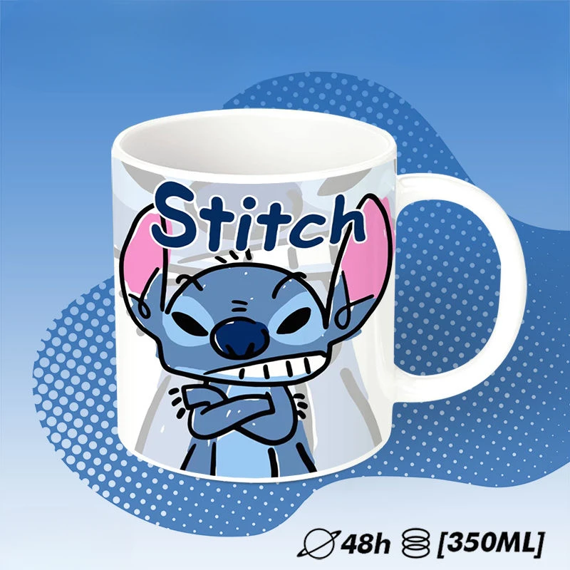 New Cartoon Mug Stitch Animation Creative Peripheral Children and Students Breakfast Spoon Couple Coffee Tea Cup Birthday Gift
New Cartoon Mug Stitch Animation Creative Peripheral Children and Students Breakfast Spoon Couple Coffee Tea Cup Birthday Gift