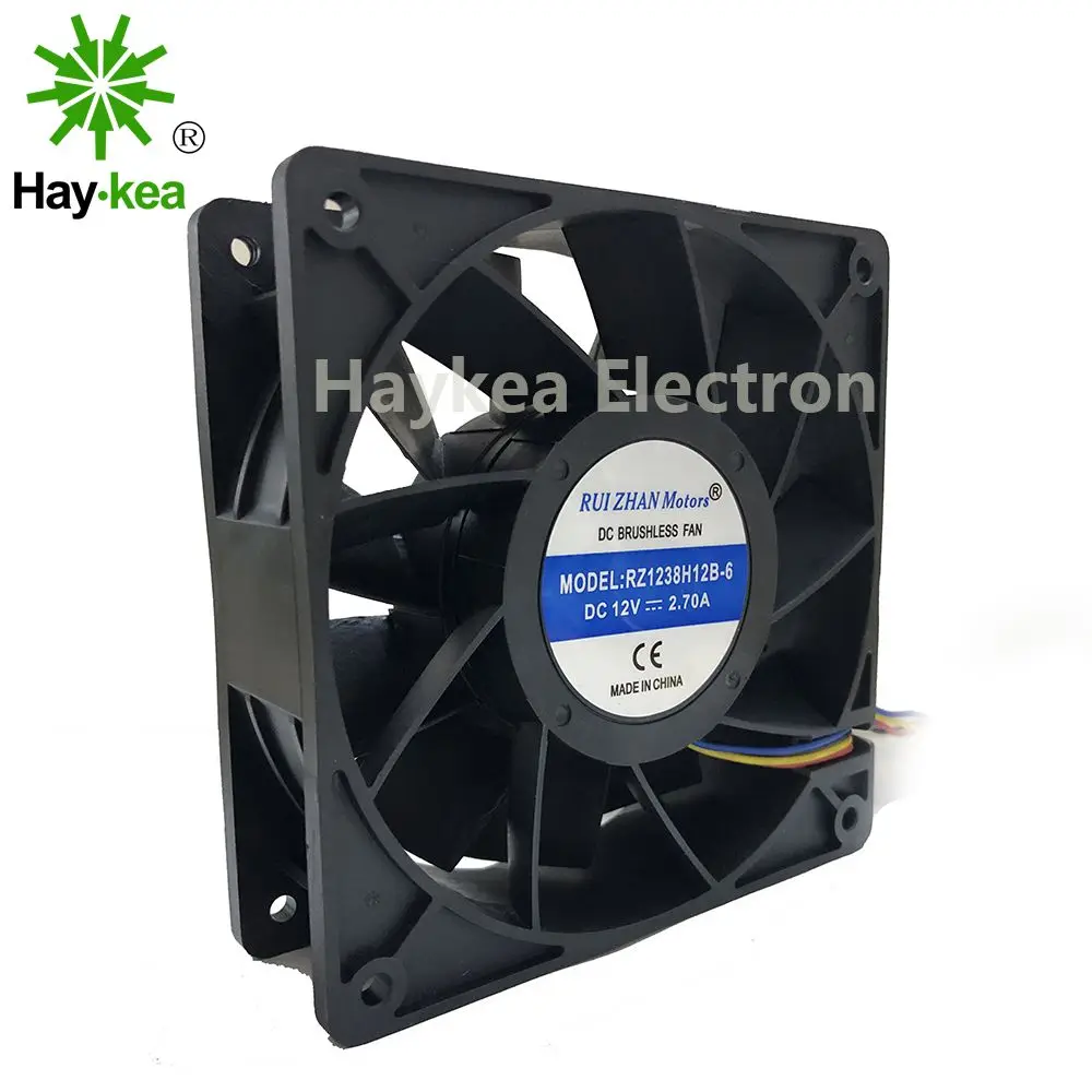 Inverter Cooling-Fan Server 12038 1238 12CM DC 12V 2.70A 120*120*38 mm PMW RZ1238H12B
Inverter Cooling-Fan Server 12038 1238 12CM DC 12V 2.70A 120*120*38 mm PMW RZ1238H12B