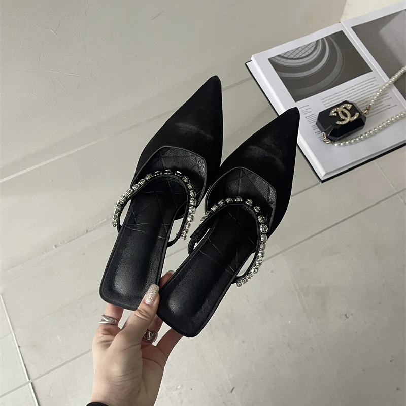 Sexy Rhinestone Strap Women Sandals Party Nightclub Stripper High Heels Quality Crystal Diamond Pointed Wedding Shoes For Women
Sexy Rhinestone Strap Women Sandals Party Nightclub Stripper High Heels Quality Crystal Diamond Pointed Wedding Shoes For Women