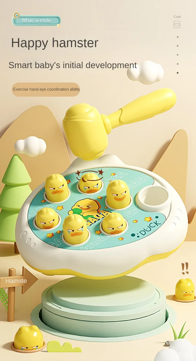 Juguetes de dibujos animados Montessori para bebés, regalo educativo de cumpleaños para niños pequeños, juego de golpear con tema Animal, juego de mesa martillado para padres e hijos Juguetes de dibujos animados Montessori para bebés, regalo educativo de cumpleaños para niños pequeños, juego de golpear con tema Animal, juego de mesa martillado para padres e hijos