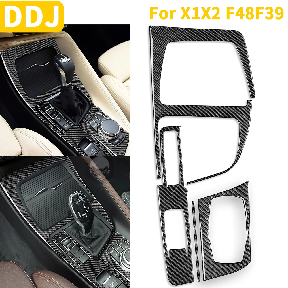 Center Console Gear Panel Real Carbon Fiber Sticker For BMW F48 F39 X1 X2 2016-2021 Anti-Scratch Interior Trim Car Accessories
Center Console Gear Panel Real Carbon Fiber Sticker For BMW F48 F39 X1 X2 2016-2021 Anti-Scratch Interior Trim Car Accessories