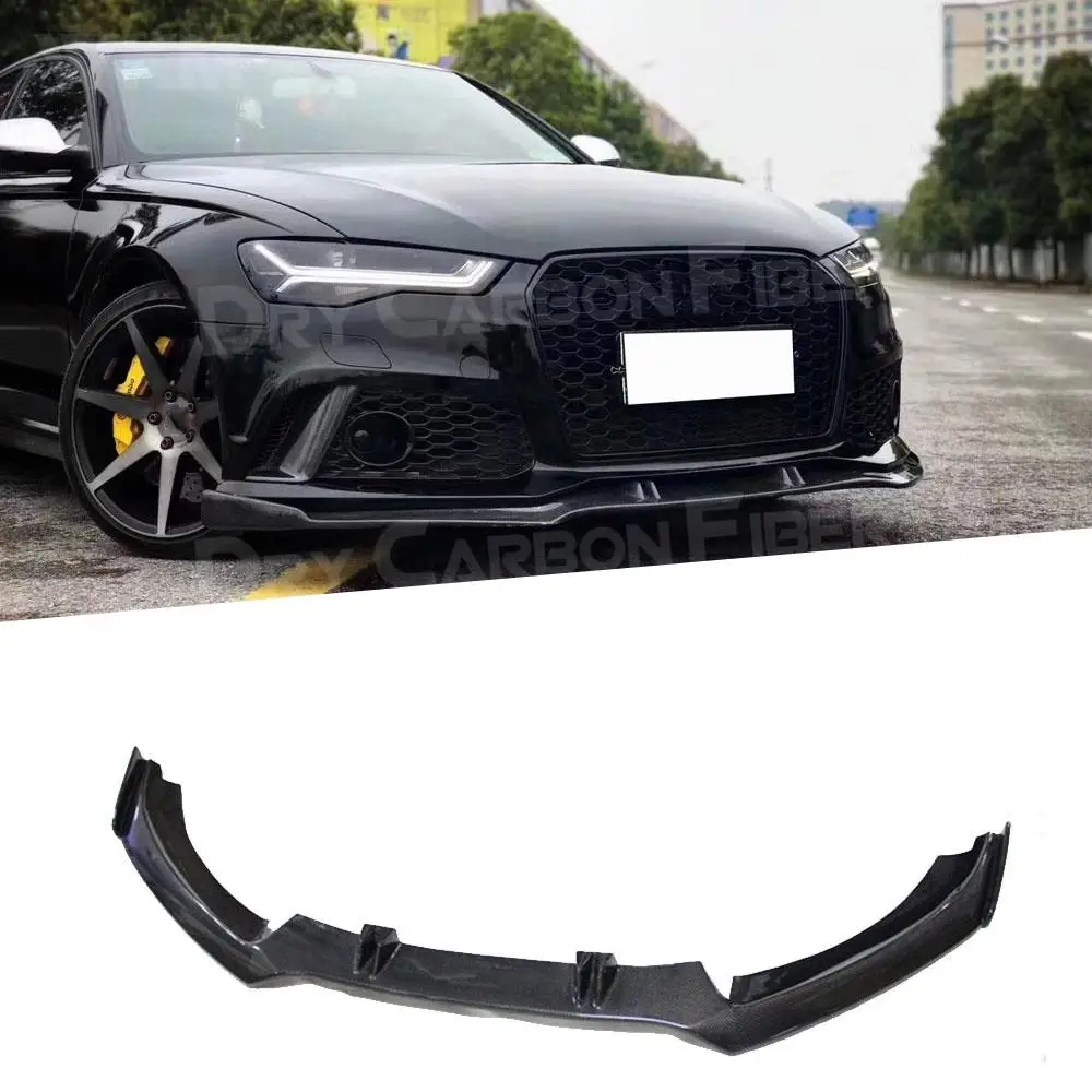 Carbon Fiber Front Lip Spoiler Apron For Audi A6 RS6 2012-2016 FRP Car Bumper Chin Guard Car Styling
Carbon Fiber Front Lip Spoiler Apron For Audi A6 RS6 2012-2016 FRP Car Bumper Chin Guard Car Styling