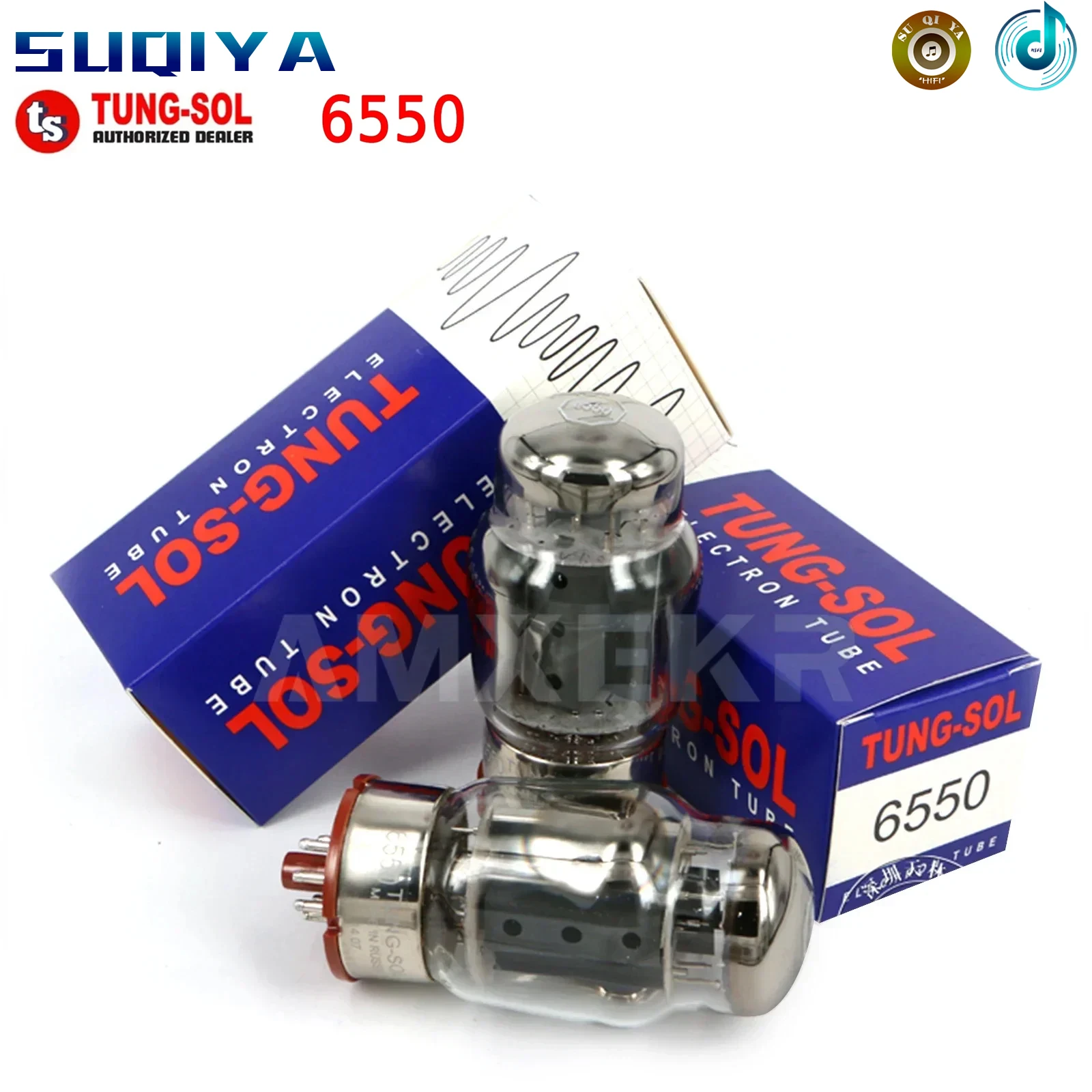 

TUNG-SOL 6550 Vacuum Tube HIFI Audio Valve Replaces KT88 KT120 KT100 Electronic Tube Amplifier Kit Diy Matched Quad