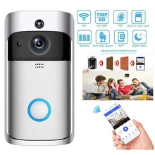 Wireless Smart Doorbell Video Intercom WIFI IP Video Door Camera Phone Door Bell IR Alarm Night Vision Wireless Security Camera
Wireless Smart Doorbell Video Intercom WIFI IP Video Door Camera Phone Door Bell IR Alarm Night Vision Wireless Security Camera