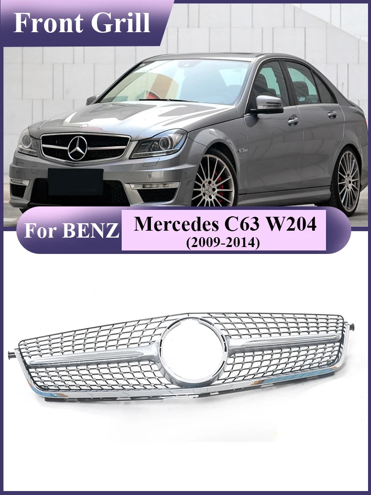 Diamond AMG Style Intake Radiator Grill For Mercedes Benz C Class C63 W204 2009-2014 Front Air Center Racing Grille Accessories
Diamond AMG Style Intake Radiator Grill For Mercedes Benz C Class C63 W204 2009-2014 Front Air Center Racing Grille Accessories