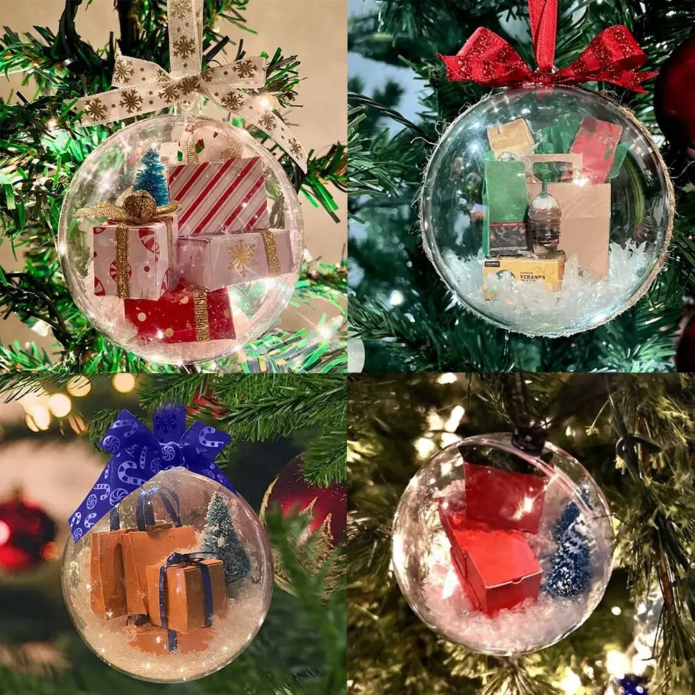 1PC Funny Christmas Gift Ornament Clear Ornaments Ball Xmas Tree Decoration Craft Gifts for New Years Holiday Party Home Decor
1PC Funny Christmas Gift Ornament Clear Ornaments Ball Xmas Tree Decoration Craft Gifts for New Years Holiday Party Home Decor
