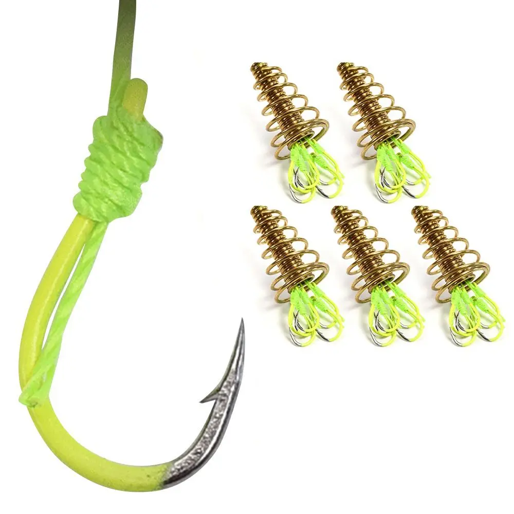 4PCS High Carbon Steel 6# 7# 8# 9# 10# Explosion Fishing Hook Fishing Lure Bait Trap Feeder Cage with Stainless Steel Springs
4PCS High Carbon Steel 6# 7# 8# 9# 10# Explosion Fishing Hook Fishing Lure Bait Trap Feeder Cage with Stainless Steel Springs