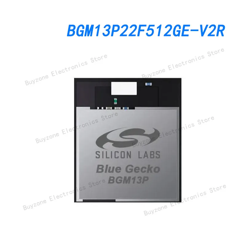 

BGM13P22F512GE-V2R 802.15.1 BGM13P Wireless Bluetooth Module, PCB, +8 dBm, 2.4 GHz, 512 kB flash, -40 to 85 C, U.FL Connector