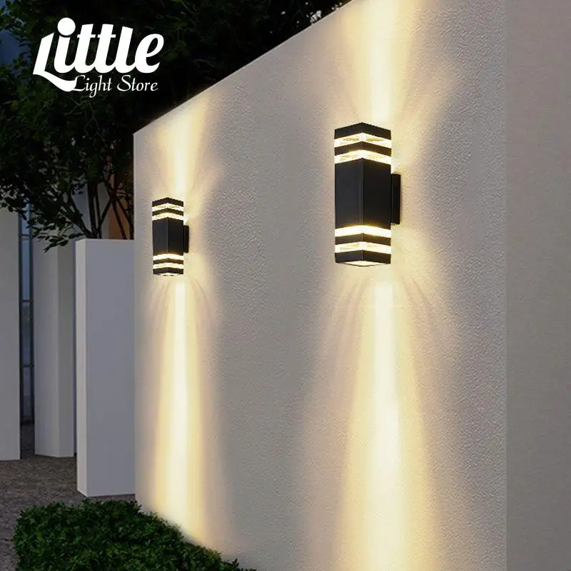 

LED Solar Wall Light Outdoor Waterproof Solar Lamp Fence Deck Garden Patio Pathway Stair Street Landscape Balcony Decoration