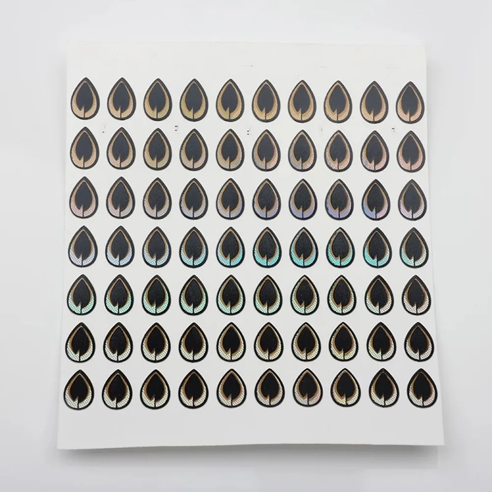 New 2021 Hot Sel 70/72pcs Fishing Lure Eyes Artificial 2D Holographic Laser Flat Lure Eyes Stickers Fisheyes Stickers Fishing
New 2021 Hot Sel 70/72pcs Fishing Lure Eyes Artificial 2D Holographic Laser Flat Lure Eyes Stickers Fisheyes Stickers Fishing