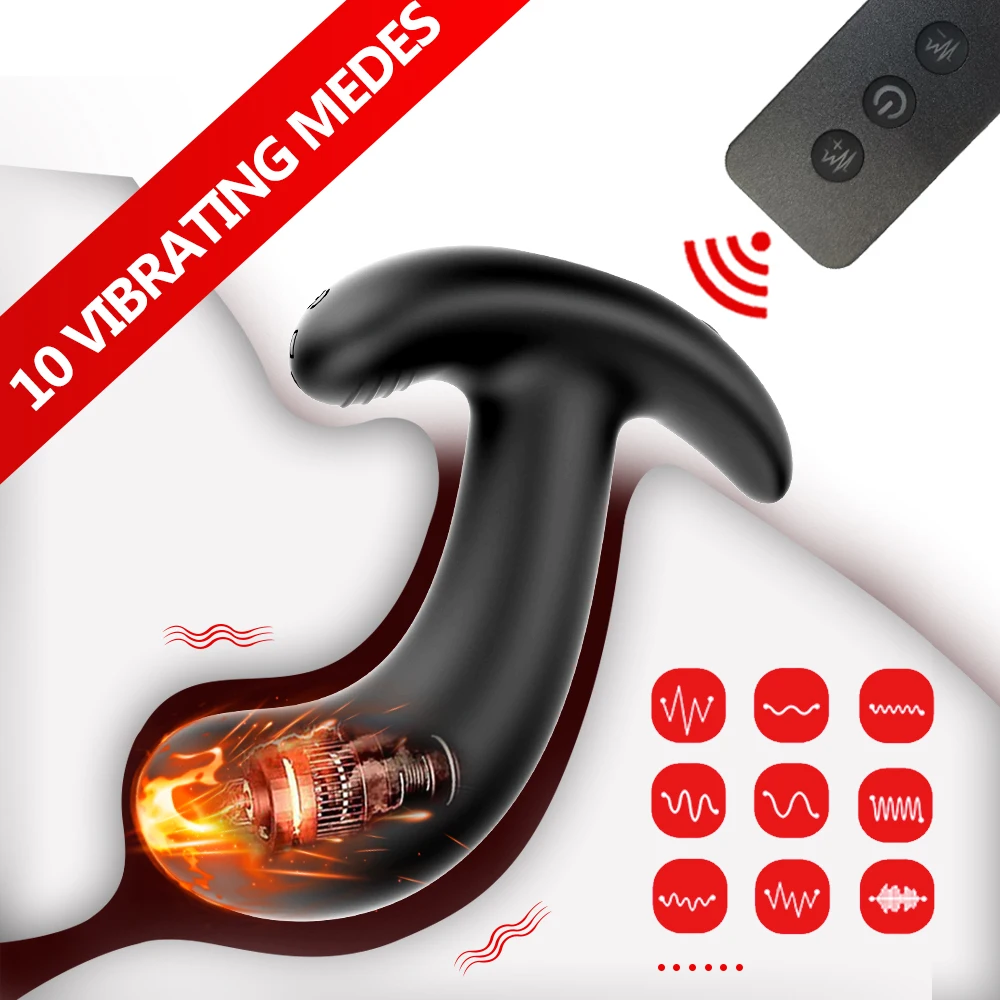 Godemichet vibrateur Anal sans fil pour adultes, jouets sexuels pour femmes, gode Anal, masseur de Prostate 2